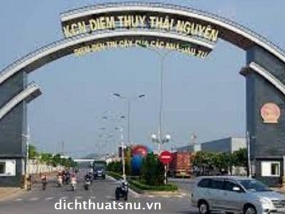Dịch vụ dịch thuật tại Thái Nguyên
